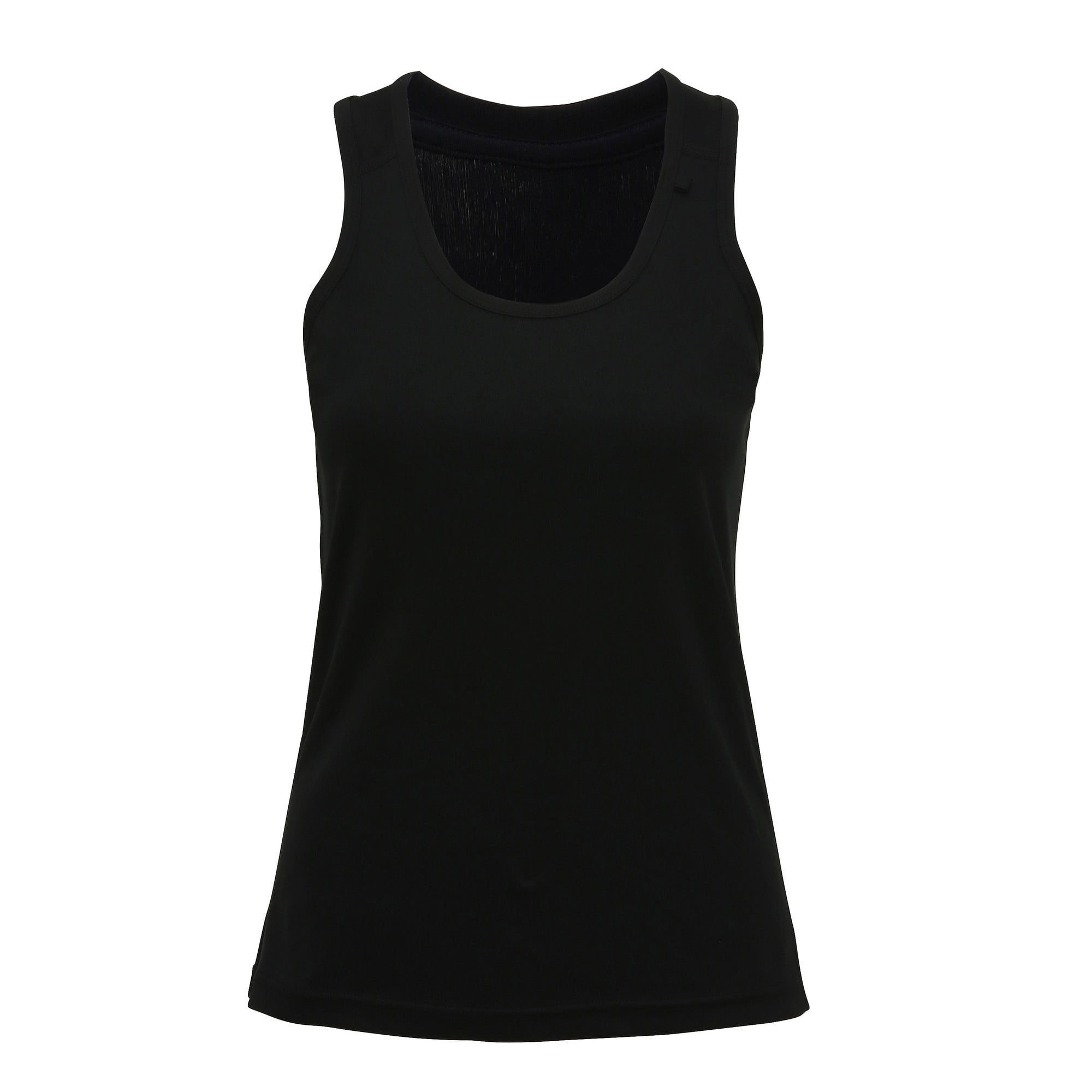 Womens TriDri® Panelled Fitness Sports Gym Yoga Running Sleeveless Vest Top XS