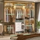 thumbnail image 2 of Organizador de armario Closet System Aheaplus de 8 pies con 3 cajones, color blanco, 2 of 8