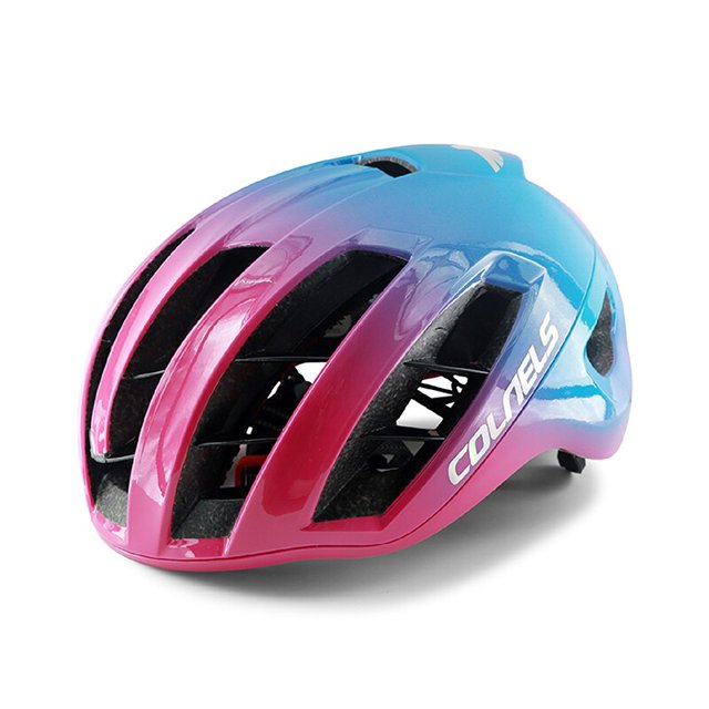 Casco de bicicleta de carretera para hombre y mujer, accesorio de seguridad, aerodinámico, recargable con luz LED Fivean Cascos de ciclismo