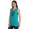 thumbnail image 4 of Inkmeso Besties Graphic Best Friends Women Tank Shirts Sleeveless BFF Tee Tops, 4 of 7