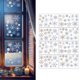 thumbnail image 1 of Pegatinas navideñas BLESIY 8 hojas para ventanas copos de nieve decoración navideña, 1 of 8