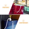 thumbnail image 3 of Miangastore Manual Operation Portable Oil Extractor Pump White 2Pcs 19.7*3.5*2.6In, 3 of 9