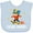 AE-Light Blue, variant on Inktastic Skateboard Future Skater Boys Baby Bib