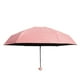 thumbnail image 5 of GOOHOCHY Paraguas pequeño plegable compacto de bolsillo con estuche cápsula anti-UV (rosa), 5 of 7