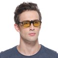 thumbnail image 4 of Gafas de la computadora Cyxus Filtro de luz Azul Clip on Lente Amarillo 8000Y05, 4 of 7