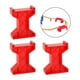 thumbnail image 3 of 3 piezas de plástico tren juguete puente muelle vía ferrocarril accesorios para Estilo A rojo, 3 of 9