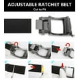thumbnail image 7 of Fairwin Mens Belt Nylon Ratchet Belts Casual Golf Web Belt, Waist 33"-37", Black, 7 of 7