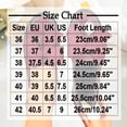 thumbnail image 3 of Women's Patent Leather Bow Loafers, Chunky Mid Heel Platform Shoes, Plus Size Comfortable Slip On Dress Shoes, British Style Casual Walking Shoes for Daily Wear, 3 of 9