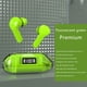 thumbnail image 2 of Auriculares Bluetooth de alta gama transparentes con reducción de ruido en la oreja, pantalla digital, teléfono móvil universal., 2 of 4