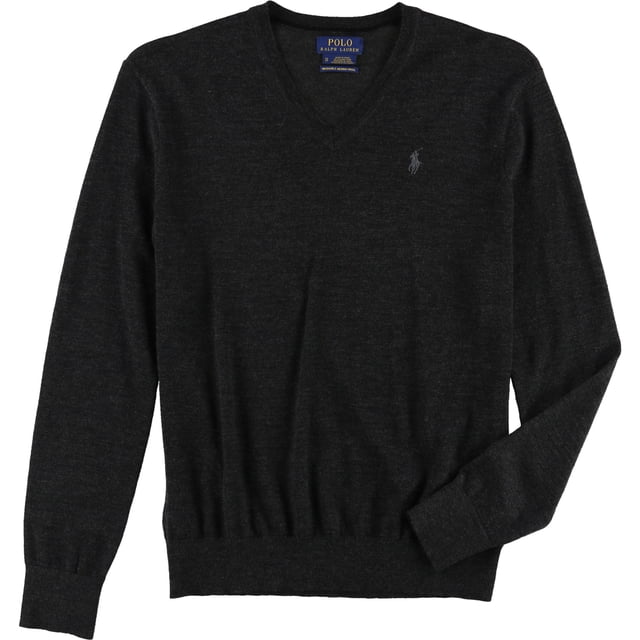 Ralph Lauren suéter de punto para hombre, gris, XX-Large Ralph Lauren Tejer