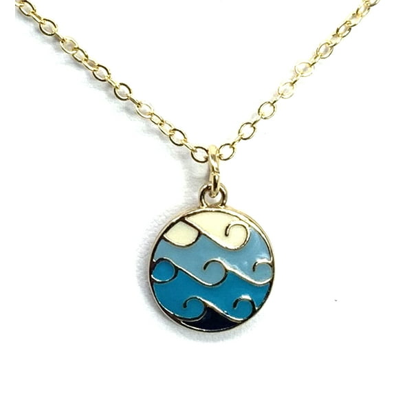 Blue Wave Necklace