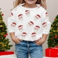 thumbnail image 2 of MIASHUI Chandail à Capuchon et Chandails en Molleton pour Filles Mode Décontractée de Noël Imprimé Chandail à Manches Longues Ample pour Printemps et Automne, 2 of 4