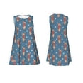 thumbnail image 7 of Lsque Dachshund Dog Puppy Pattern Summer Dresses for Women – Sleeveless T-Shirt Swing Sundress, Perfect for the Beach and Casual Days, 7 of 7