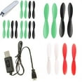 thumbnail image 1 of HobbyFlip 3.7V USB Charger w/ 55mm Propellers and Remover Tool Compatible with Radio Shack Surveyor Drone, 1 of 1