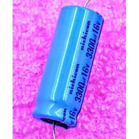 

3300uF 16V Axial Electrolytic Capacitor