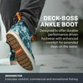 thumbnail image 4 of Grundens Men's Deck-Boss Durable Waterproof Ankle Boot, Blackbeard, Size 10, 4 of 5