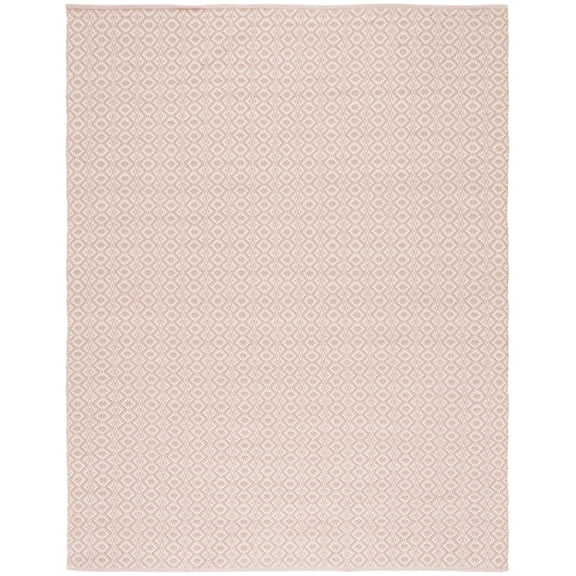 Safavieh Montauk Corrine Geometric Cotton Area Rug, Ivory/Beige, 8' x 10'
