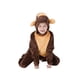 thumbnail image 3 of Conjunto de mono infantil Tsseiatte de peluche de manga larga con capucha y cubrepiés, disfraz de Halloween, ropa de dormir para cosplay, 3 of 8
