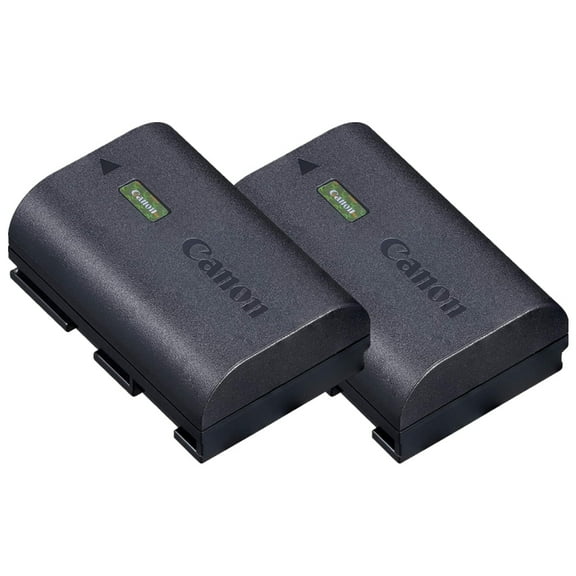 Canon 4132C002 LP-E6NH Lithium-Ion Battery Pack for EOS R5 and EOS R6 - (2-Pack)