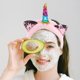 thumbnail image 4 of ColoMX Unicornio de limpieza de la cara de la cabeza de la cabeza de diadema Spa Diadema para mujeres Banda para el cabello elástico, 4 of 7