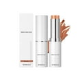 thumbnail image 2 of Matte Foundation Stick, Anti Wrinkle Foundation Stick, Skin Magnet High Coverage Foundation Stick, Hydrating Lightweight, Multi-Use Face Makeup Contour Stick for All Skin Types-Nude (Dark Skin), 2 of 8