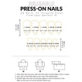thumbnail image 5 of French Tip Press-On Nails, Almond,multicolor,Medium Length, 24 Count, 5 of 8
