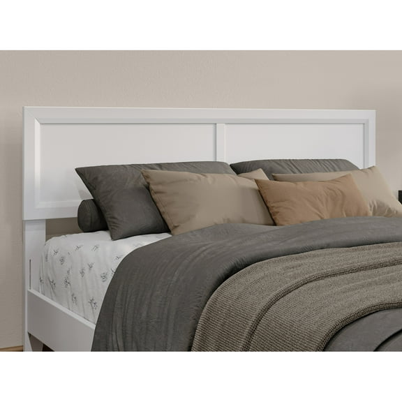Sophia Queen Solid Wood Headboard in White
