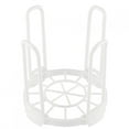 thumbnail image 7 of Plastic folding healthy dish organizer, drying rack, drinking glass and sports bottle drainer rack, plastic bag dryer and non-slip bottom for kitchen countertops[white], 7 of 7