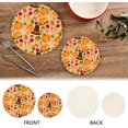 thumbnail image 4 of Thanksgiving 2 Pack Pot Holders Trivets, Heat Resistant Hot Pads for Kitchen Table Decoration Trivets for Hot Dishes/Pot/Bowl/Teapot/Hot Pot Holders, 7" + 9.45", 4 of 7