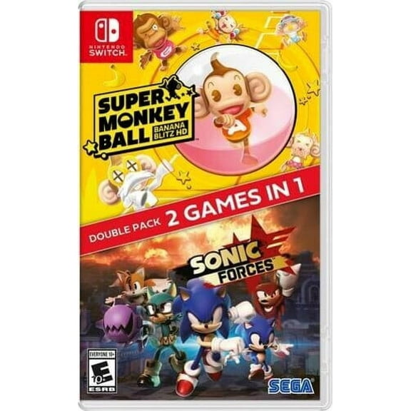 Sonic Forces   Super Monkey Ball: Banana Blitz for Nintendo Switch [VIDEOGAMES]