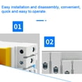 thumbnail image 2 of Yeacher 4P PV Direct Current Rotary Knob Solar Isolator Switch Disconnector Switches with 90 Dreege Rotating Handle, 2 of 8