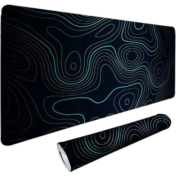 Gaming Mouse Pad (Topographic Contour 2)
