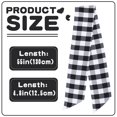 thumbnail image 2 of Cinta para Corona TONIFUL 12cm x 132cm Cuadros Negro y Blanco, 2 of 7