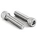 thumbnail image 3 of M8-1.25 x 65mm Socket Head Cap Screws Bolts, Allen Socket Drive, Stainless Steel 18-8 (304), Full Thread, Bright Finish, Machine Thread, 10 PCS, 3 of 4