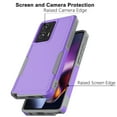 thumbnail image 5 of For Motorola Moto G Stylus 5G 2024 Case ,2 in 1 Phone Case for Moto G Stylus 5G 2024 6.7 inch ,Takfox Shockproof Heavy Duty Armor Hard Plastic & Rubber Rugged Full Body Bumper Cover -Purple, 5 of 11