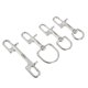 thumbnail image 4 of Naiovety Perno de acero inoxidable Gancho a presión Flexible Giratorio Buceo Ganchos submarinos Accesorios BCD 110 MM Gancho único Type2 NO2 Naiovety OD002493-04B, 4 of 4