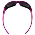 thumbnail image 4 of Global Vision Lunettes de Moto Rembourrées pour Femmes Chicago Monture Rose Résistante aux Rayures avec Lentille Super Foncée, 4 of 7