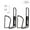 Black, variant on Kayannuo Bike Water Bottle Holder Carrier Bicycle Drink Container Cage Bracket 2 Pack