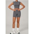 thumbnail image 2 of SKQIT 2 Piece Women's Workout Sets Tank Top High Waist Shorts Gym Set Yoga Pilates Outfits, 2 of 6