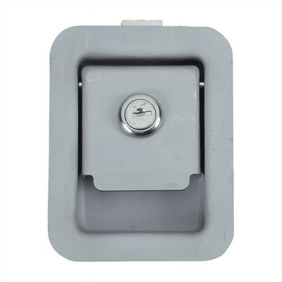 Buyers Stainless Steel Rotary Paddle Latch with Blind Studs & Gasket - 4 1/4in x 5 1/2in. x 2.11in.D