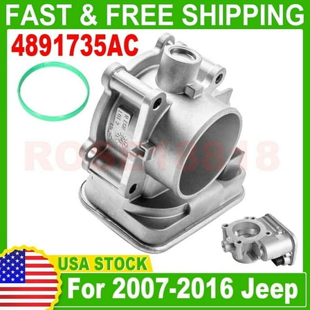 04891735AC Throttle Body For Jeep Chrysler Dodge Compass Caliber US STOCK