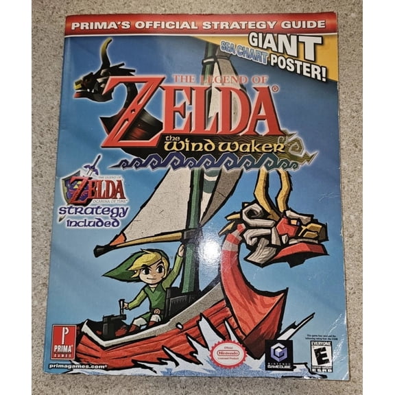 Pre-Owned The Legend of Zelda: The Wind Waker Prima's Official Strategy Guide Nintendo Gamecube