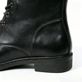 thumbnail image 6 of JUSLIO Boots for Women,Mid Calf Boots Comfortable Mid Heel Round Toe Platform Side Zip Lace Up Versatile Boots, 6 of 7