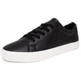 thumbnail image 1 of Zapatillas Nautica a la moda para hombre, casuales, con cordones, zapatillas clásicas de tenis, parte superior baja, color negro, 7,5, 1 of 6