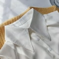 thumbnail image 6 of YooGuoGuo Classic Tartan Detachable Fake Collar Half Shirt Blouse Dickey Collar Faux False Collar Elegant for Women Girls (NID231128-Satin White), 6 of 8
