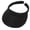 Black, variant on Sun Visor Hat for Women with Wide Brim, Adjustable UV Protection Summer Cap for Tennis, Golf, Beach and Outdoor Activities