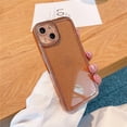 thumbnail image 3 of Compatible with iPhone Xs Max Phone Case Cover Glitter Bling Cute Flexible Sparkly Clear XS Max Case Shockproof for Women Girl 6.5'' Brown, 3 of 7