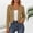 Khaki women's long sleeve blazer a1, variant on thefmos Women's Fall Winter Long Sleeve Open Front Blazer Solid Slim Casual Blazer Work Office Dressy Trendy Jackets for Women Vacation Fashion Clothes, White XL