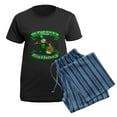 thumbnail image 5 of CafePress - St. Patrick Birthday Leprechaun Women's Dark Pajam - Women's Short Sleeve Print T-Shirt and Pants Dark Cotton Pajama Set, 5 of 7