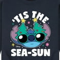 thumbnail image 3 of Lilo & Stitch - Tis The Sea Sun - Men's Crew Neck Fleece Pullover, 3 of 5